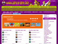 Tablet Screenshot of igrice-igre.biz